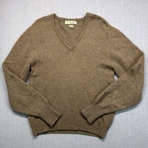 Braemar Vintage Sweater 100% Scottish Shetland Wool Size M